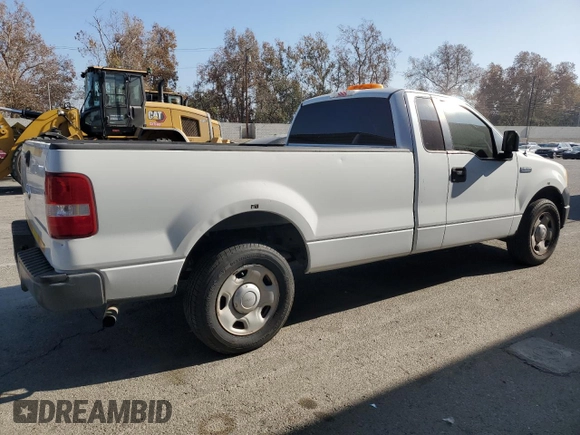 2008 Ford F-150 XL with VIN 1FTRF12278KC43007, listed as a Copart auction lot 86540584 with 109,226 mi miles and Clean Title. Bid and sale history available at carsss.com. Image 3.