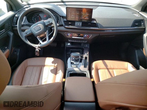 2022 Audi Q5 Premium with VIN WA1ABAFY4N2086369, listed as a Copart auction lot 58120795 with 37,756 mi miles and Salvage title. Bid and sale history available at DreamBid. Image 8.