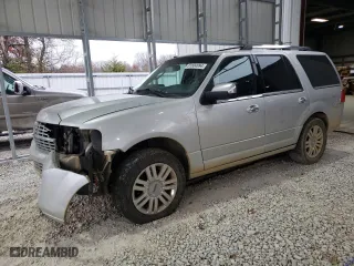 2012 Lincoln Navigator with VIN 5LMJJ2H52CEL03875, listed as a Copart auction lot 81834994 with 158,971 mi miles and Salvage Title. Bid and sale history available at carsss.com. Image 1.