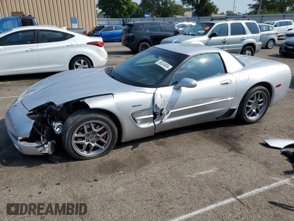 2003 Chevrolet Corvette Z06 with VIN 1G1YY12S635112866, listed as a Copart auction lot 69634004 with 16,969 mi miles and Salvage Title. Bid and sale history available at carsss.com. Image 1.