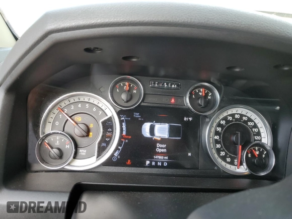 2016 Ram 1500 Big Horn with VIN 3C6RR7LT5GG181413, listed as a Copart auction lot 56681415 with 147,860 mi miles and Salvage title. Bid and sale history available at DreamBid. Image 9.