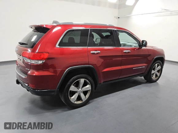 2014 Jeep Grand Cherokee Limited with VIN 1C4RJFBG9EC447871, listed as a Copart auction lot 61501935 with 153,564 mi miles and Clean title. Bid and sale history available at DreamBid. Image 3.