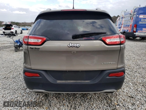 2017 Jeep Cherokee Limited with VIN 1C4PJLDS3HW573539, listed as a Copart auction lot 47948355 with 71,075 mi miles and Salvage Title. Bid and sale history available at carsss.com. Image 6.