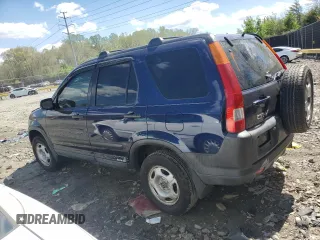 2004 Honda CR-V LX with VIN SHSRD68404U200723, listed as a Copart auction lot 53235115 with 105,164 mi miles and Salvage Title. Bid and sale history available at carsss.com. Image 2.