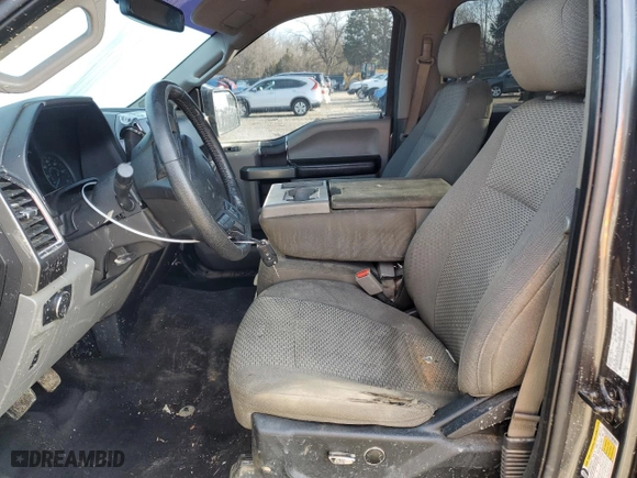 2016 Ford F-150 XLT with VIN 1FTEW1EF1GFD20720, listed as a Copart auction lot 45160935 with 185,825 mi miles and Salvage Title. Bid and sale history available at carsss.com. Image 7.