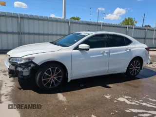 2015 Acura TLX Technology z VIN 19UUB2F59FA008368, wystawiony jako Copart lot #56180545 z przebiegiem 76 812 mil mil oraz Szkoda całkowita • Salvage title. Historia ofert i sprzedaży dostępna na DreamBid. Obrazek 1.