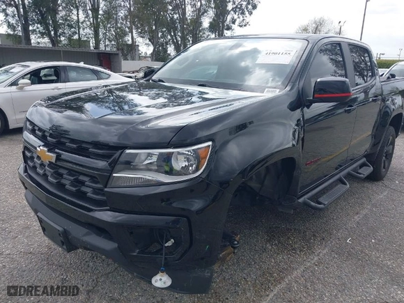 2022 Chevrolet Colorado 2WD LT with VIN 1GCGSCEN0N1159133, listed as a IAAI auction lot 41901155 with 31,113 mi miles. Bid and sale history available at carsss.com. Image 6.