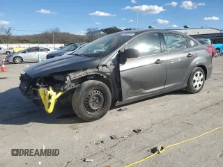 2018 Ford Focus S with VIN 1FADP3E28JL275212, listed as a Copart auction lot 46849135 with 212,549 mi miles and Salvage Title. Bid and sale history available at carsss.com. Image 1.