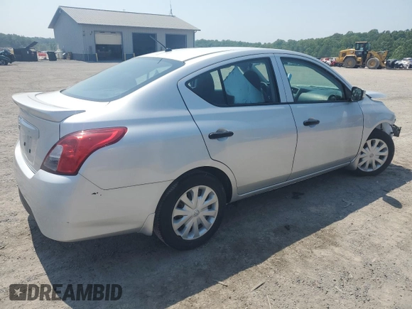 2017 Nissan Versa SV with VIN 3N1CN7AP9HL893337, listed as a Copart auction lot 59553845 with Not provided miles and Non repairable. Bid and sale history available at DreamBid. Image 3.