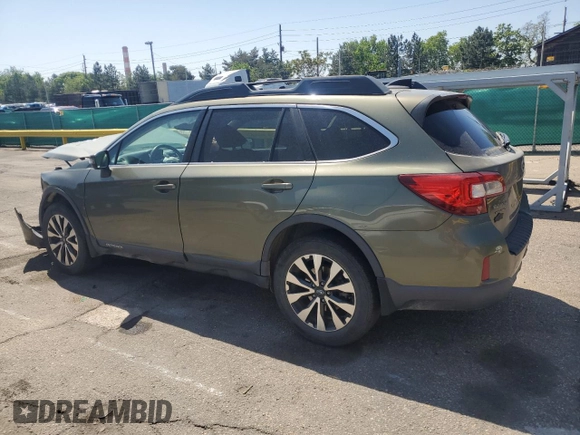 2016 Subaru Outback Limited with VIN 4S4BSENCXG3226960, listed as a Copart auction lot 57768185 with 201,303 mi miles and Salvage title. Bid and sale history available at DreamBid. Image 2.