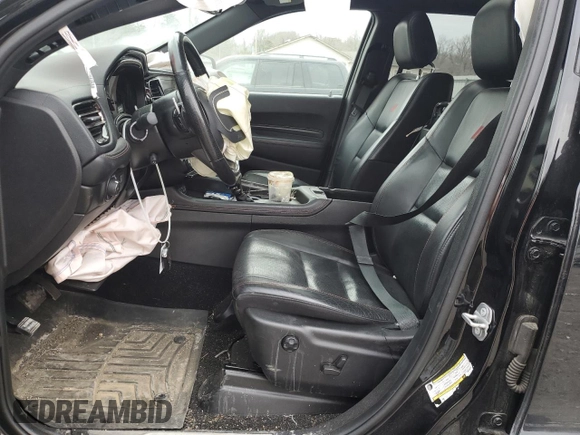 2021 Dodge Durango R/T with VIN 1C4SDJCT4MC558155, listed as a Copart auction lot 50747295 with 96,247 mi miles and Salvage Title. Bid and sale history available at DreamBid. Image 7.