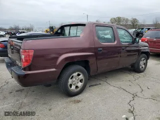 2011 Honda Ridgeline RT with VIN 5FPYK1F22BB004932, listed as a Copart auction lot 80733864 with 232,182 mi miles and Salvage Title. Bid and sale history available at carsss.com. Image 3.