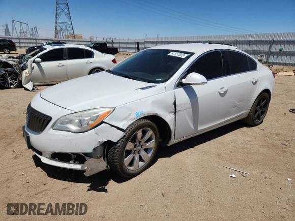 2016 Buick Regal with VIN 2G4GK5EX7G9116514, listed as a Copart auction lot 64417535 with 141,515 mi miles and Salvage title. Bid and sale history available at DreamBid. Image 1.