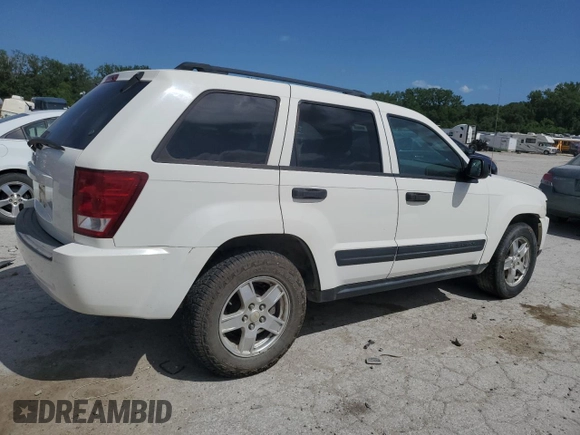 2006 Jeep Grand Cherokee Laredo с VIN 1J4GS48K16C300511, выставлен на аукционе Copart как лот 62196345 с пробегом 240 906 миль миль и Списание • Salvage title. История ставок и продаж доступна на DreamBid. Изображение 3.