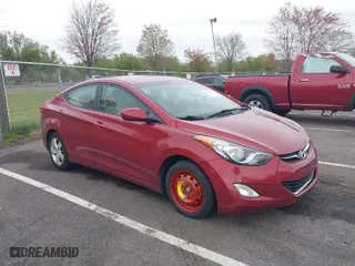 2013 Hyundai Elantra Limited PZEV with VIN 5NPDH4AE8DH193616, listed as a IAAI auction lot 39174523 with 100,681 mi miles. Bid and sale history available at carsss.com. Image 1.
