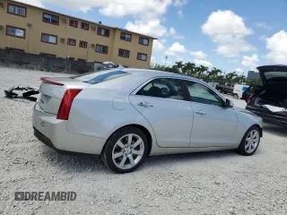 2014 Cadillac ATS Standard RWD with VIN 1G6AA5RA3E0175573, listed as a Copart auction lot 61925725 with 19,933 mi miles and Salvage title. Bid and sale history available at DreamBid. Image 3.