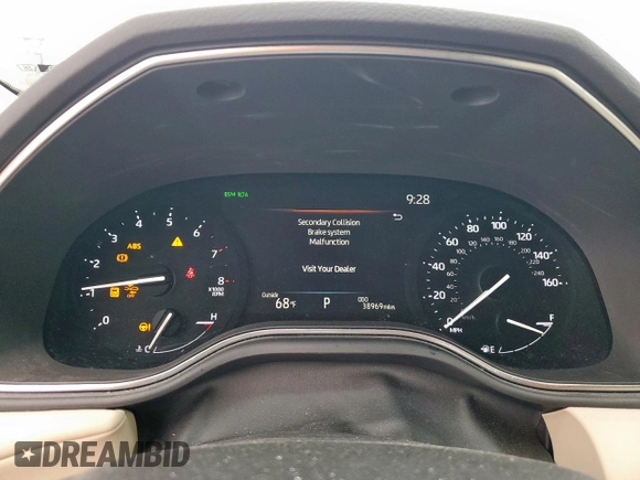 2022 Toyota Avalon XLE z VIN 4T1JZ1FB5NU077449, wystawiony jako Copart lot #53559685 z przebiegiem 38 969 mil mil oraz Szkoda całkowita • Salvage title. Historia ofert i sprzedaży dostępna na DreamBid. Obrazek 9.