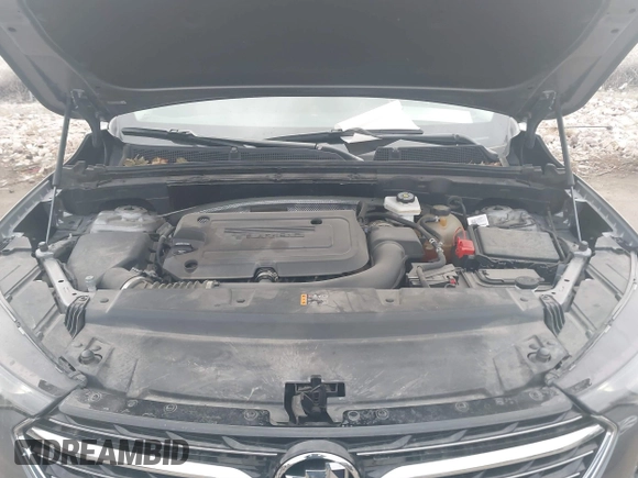 2021 Buick Envision Preferred with VIN LRBFZMR49MD048459, listed as a IAAI auction lot 41400810 with 42,553 mi miles and . Bid and sale history available at carsss.com. Image 10.