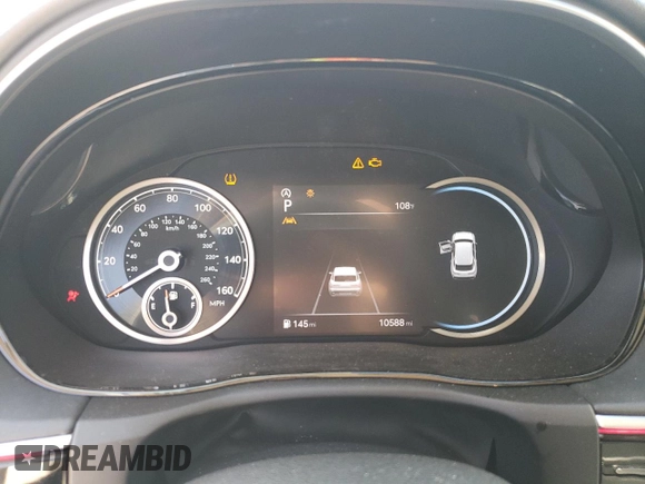2024 Genesis GV70 2.5T with VIN 5NMMADTB3RH009680, listed as a Copart auction lot 56875265 with 10,588 mi miles and Salvage title. Bid and sale history available at DreamBid. Image 9.