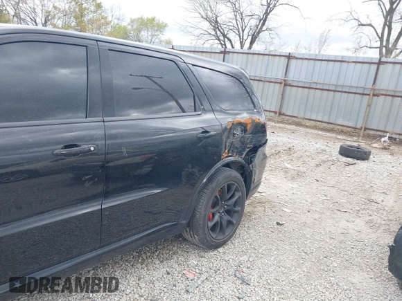2021 Dodge Durango SRT Hellcat with VIN 1C4SDJH91MC682235, listed as a IAAI auction lot 42029380 with 9,921 mi miles and . Bid and sale history available at DreamBid. Image 6.