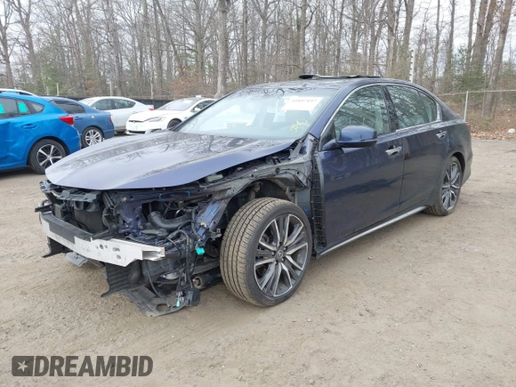 2019 Acura RLX Hybrid Advance z VIN JH4KC2F97KC000076, wystawiony jako IAAI lot #41897197 z przebiegiem 111 333 mil mil oraz . Historia ofert i sprzedaży dostępna na DreamBid. Obrazek 2.
