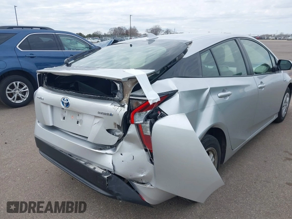 2016 Toyota Prius Two with VIN JTDKBRFU8G3502202, listed as a IAAI auction lot 42081688 with 91,128 mi miles and . Bid and sale history available at DreamBid. Image 6.