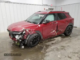 2021 Chevrolet TrailBlazer LT with VIN KL79MRSL3MB031757, listed as a Copart auction lot 43977955 with 0 mi miles and Salvage Title. Bid and sale history available at carsss.com. Image 1.