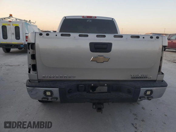 2007 Chevrolet Silverado 1500 LT w/2LT with VIN 2GCEC19J171657029, listed as a Copart auction lot 48891095 with 184,444 mi miles and Salvage Title. Bid and sale history available at carsss.com. Image 6.
