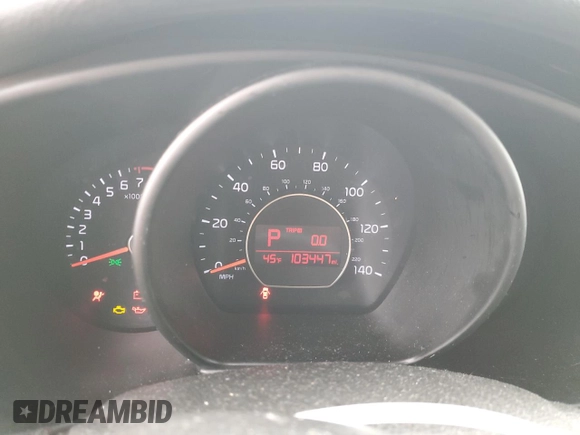 2015 Kia Soul + with VIN KNDJP3A56F7150125, listed as a Copart auction lot 45969215 with 103,447 mi miles and Clean Title. Bid and sale history available at DreamBid. Image 9.