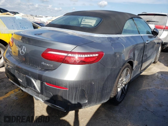 2018 Mercedes-Benz E-Class E 400 with VIN WDD1K6GBXJF046934, listed as a Copart auction lot 62257662 with 0 mi miles. Bid and sale history available at carsss.com. Image 4.
