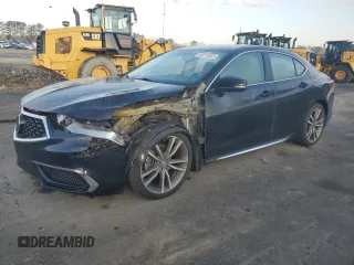 2019 Acura TLX w/Technology Pkg with VIN 19UUB2F48KA009660, listed as a Copart auction lot 44319565 with 40,704 mi miles and Salvage Title. Bid and sale history available at carsss.com. Image 1.