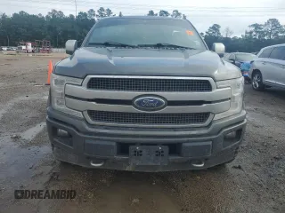 2020 Ford F-150 XL with VIN 1FTEW1E40LFB34014, listed as a Copart auction lot 58930165 with 65,949 mi miles and Salvage title. Bid and sale history available at DreamBid. Image 5.