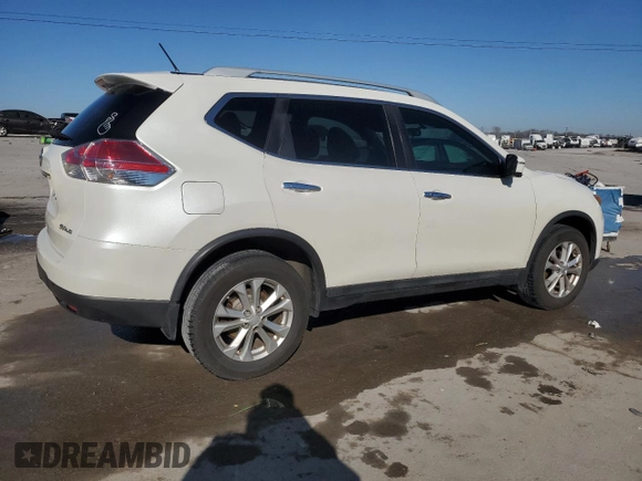 2016 Nissan Rogue SL with VIN 5N1AT2MV7GC779415, listed as a Copart auction lot 46670935 with 177,210 mi miles and Salvage Title. Bid and sale history available at DreamBid. Image 3.