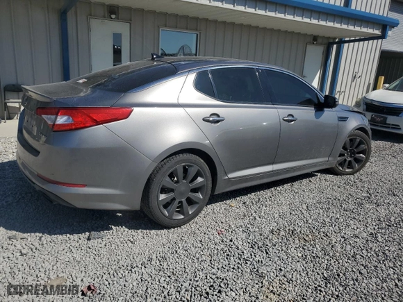 2012 Kia Optima SX with VIN 5XXGR4A63CG066253, listed as a Copart auction lot 48519485 with 175,544 mi miles and Salvage Title. Bid and sale history available at carsss.com. Image 3.