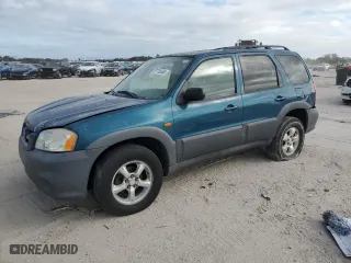 2005 Mazda Tribute i with VIN 4F2YZ02Z35KM11408, listed as a Copart auction lot 87746585 with 194,034 mi miles and Salvage Title. Bid and sale history available at carsss.com. Image 1.
