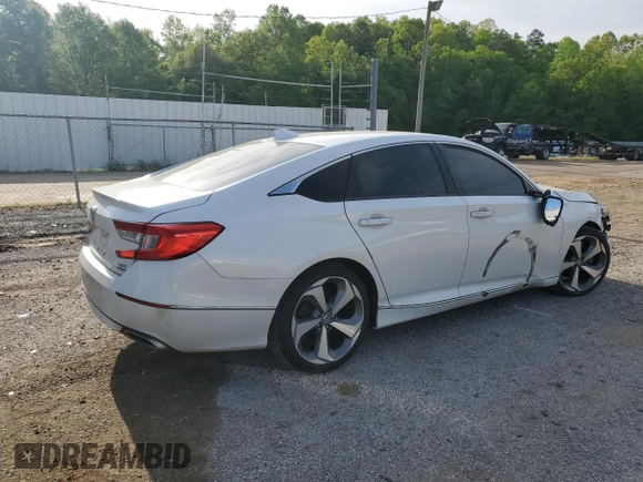 2019 Honda Accord Touring with VIN 1HGCV2F90KA030050, listed as a Copart auction lot 53018355 with 138,684 mi miles and Salvage title. Bid and sale history available at DreamBid. Image 3.