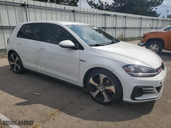 2018 Volkswagen Golf GTI S with VIN 3VW447AU1JM264713, listed as a Copart auction lot 70279374 with 82,127 mi miles and Salvage Title. Bid and sale history available at carsss.com. Image 4.