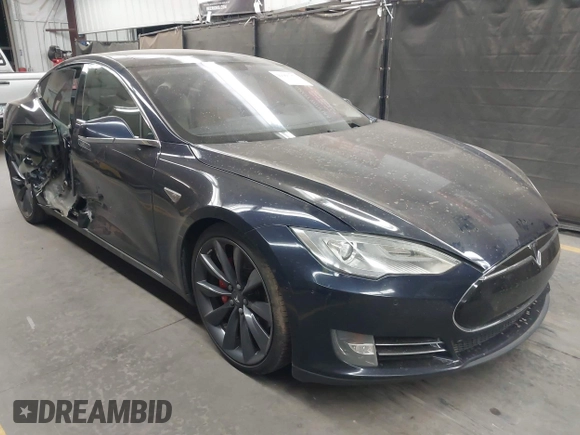 2014 Tesla Model S 60 with VIN 5YJSA1H11EFP56406, listed as a IAAI auction lot 42065157 with Not Provided miles and . Bid and sale history available at DreamBid. Image 1.