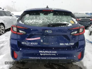2024 Subaru Impreza with VIN JF1GUABC8R8226775, listed as a Copart auction lot 79479074 with 18,310 mi miles and Salvage Title. Bid and sale history available at carsss.com. Image 6.