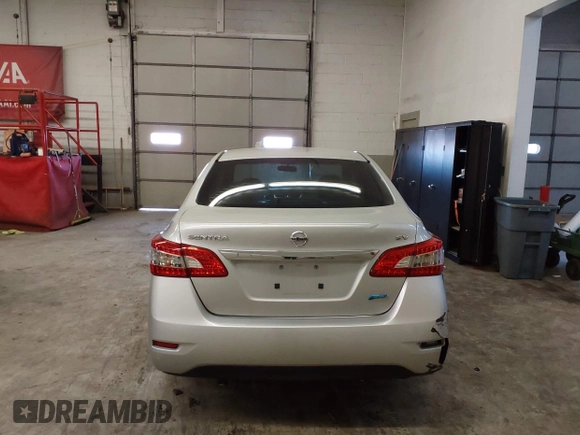 2014 Nissan Sentra S with VIN 3N1AB7AP6EY299710, listed as a IAAI auction lot 41505297 with 124,994 mi miles and . Bid and sale history available at DreamBid. Image 16.