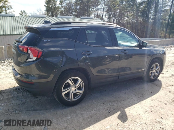 2018 GMC Terrain SLE with VIN 3GKALTEXXJL310605, listed as a Copart auction lot 50439785 with 113,642 mi miles and Salvage Title. Bid and sale history available at carsss.com. Image 3.