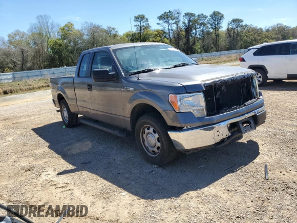 2010 Ford F-150 XL with VIN 1FTEX1CW4AFD39298, listed as a Copart auction lot 49581095 with 190,791 mi miles and Salvage Title. Bid and sale history available at carsss.com. Image 4.