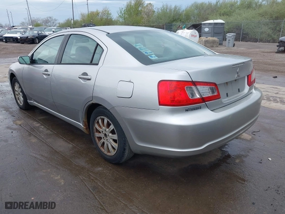 2011 Mitsubishi Galant FE with VIN 4A32B2FF8BE009056, listed as a IAAI auction lot 42047091 with 160,535 mi miles. Bid and sale history available at carsss.com. Image 3.