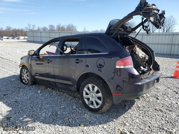 2007 Lincoln MKX with VIN 2LMDU88C07BJ06282, listed as a Copart auction lot 46240315 with NaN miles and Salvage Title. Bid and sale history available at carsss.com. Image 2.