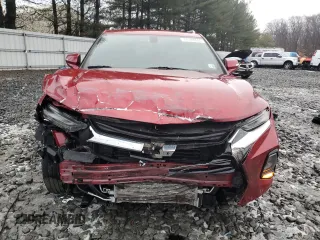 2020 Chevrolet Blazer Premier with VIN 3GNKBLRS2LS559871, listed as a Copart auction lot 44188845 with 27,200 mi miles and Salvage title. Bid and sale history available at DreamBid. Image 5.