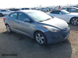 2011 Hyundai Elantra Ltd with VIN KMHDH4AE2BU081392, listed as a IAAI auction lot 41852296 with 224,524 mi miles. Bid and sale history available at carsss.com. Image 1.
