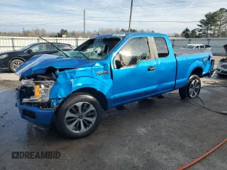 2020 Ford F-150 XL with VIN 1FTEX1CP0LFC38237, listed as a Copart auction lot 42803095 with Not Provided miles and Non Repairable. Bid and sale history available at DreamBid. Image 1.