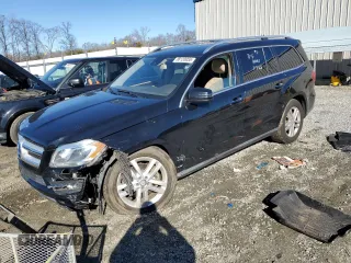 2016 Mercedes-Benz GL with VIN 4JGDF6EEXGA625268, listed as a Copart auction lot 88120055 with 170,630 mi miles and Salvage Title. Bid and sale history available at carsss.com. Image 1.