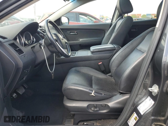 2014 Mazda CX-9 Touring with VIN JM3TB3CA2E0429197, listed as a Copart auction lot 62113795 with 160,204 mi miles and Clean title. Bid and sale history available at DreamBid. Image 7.