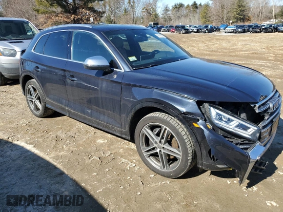 2019 Audi SQ5 Premium Plus z VIN WA1B4AFY8K2112322, wystawiony jako Copart lot #47419445 z przebiegiem 97 717 mil mil oraz Szkody całkowita. Historia ofert i sprzedaży dostępna na DreamBid. Obrazek 4.